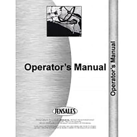 New Operator Manual For Gehl HK108